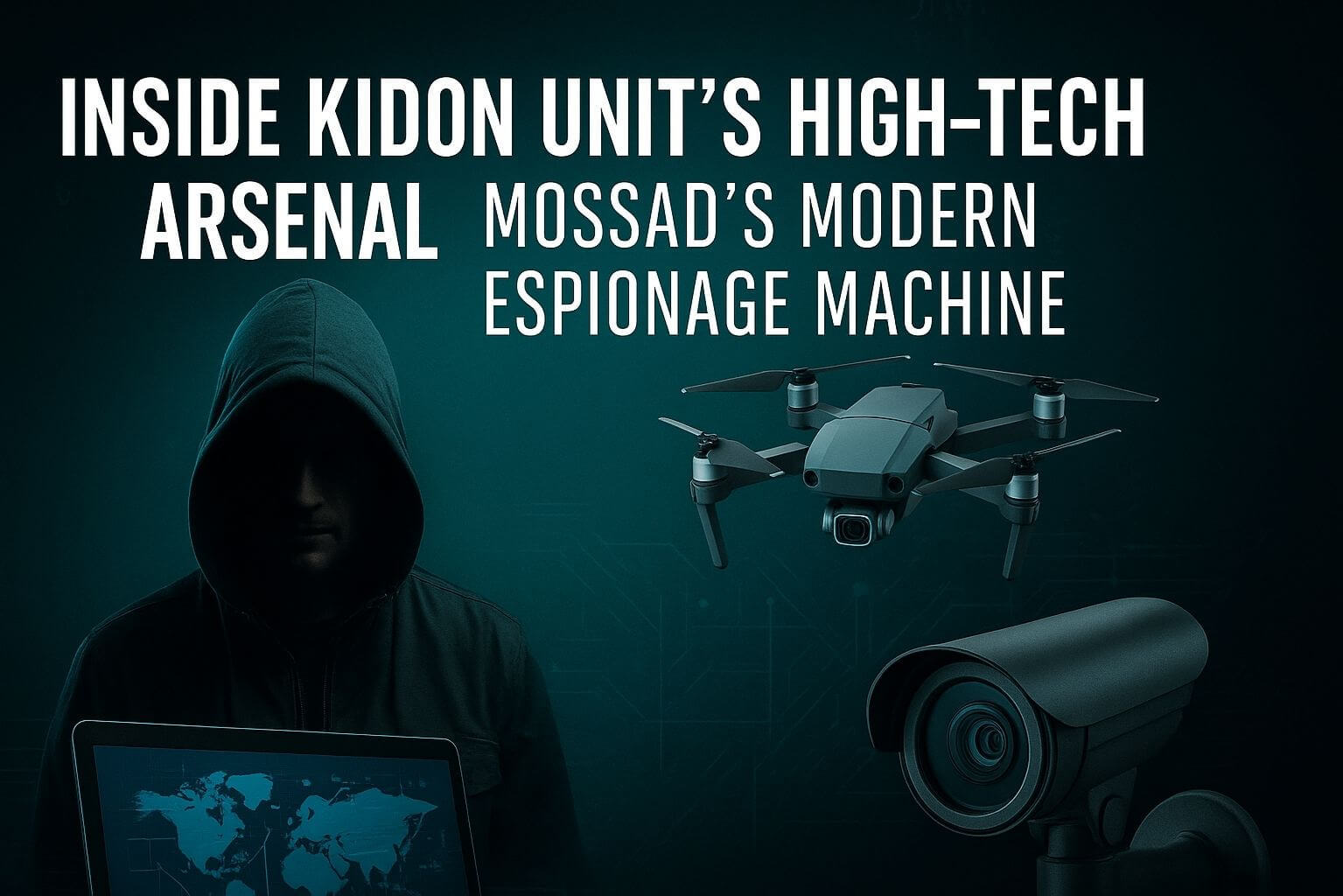 Inside Kidon Unit High Tech Arsenal: Mossad’s Modern Espionage Machine Inside Kidon Unit High Tech Arsenal: Mossad’s Modern Espionage Machine